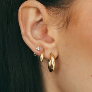 Gold hoop